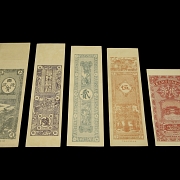 Conjunto de billetes