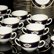 Versailles Fine Porcelain “Complete Tableware Set,” 20th century
