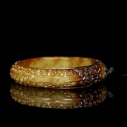 Brazalete de jade amarillo 
