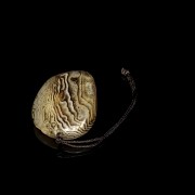 Colgante de ágata, dinastía Liao