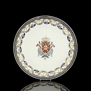 Plato de porcelana