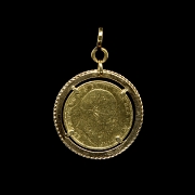 Conjunto de pulsera de oro