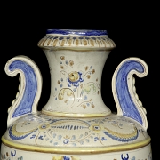 Juan Ruiz de Luna (1863–1945) Floral Amphora, early 20th century