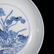 Plato de porcelana 