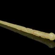 Horquilla de jade amarillo 