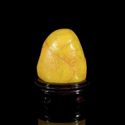 Shoushan stone seal ‘Scene on the Bridge’, Qing dynasty