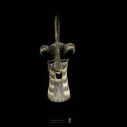 Máscara ceremonial Kifwebe (Kilume), R.D. del Congo, s.XX