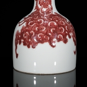 Jarrón de porcelana esmaltada 