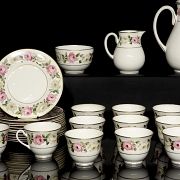 Tea and coffee set, Royal Worcester, 20th century