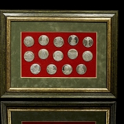 Serie de monedas de plata de índole religiosa, s.XX