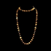 ‘Mala’ necklace with stone beads, Qing dynasty