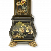 Grandfather clock decorated in chinoiserie style. Bell's - 6