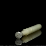 Carved jade mouthpiece, Qing dynasty - 1