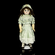 Muñeca de porcelana, Francia, finales s.XIX