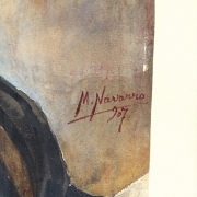 M. Navarro (20th century) ‘Couple of portraits’, 1907 - 1