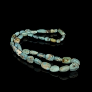 Collar de cuentas de turquesa, cultura baja de Xiajiadian