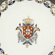 Plato de porcelana