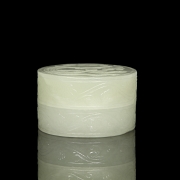 Caja de jade blanco