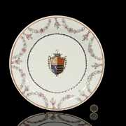 Plato de porcelana