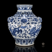 Jarrón de porcelana 