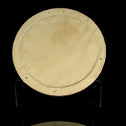 Cantonese porcelain dish with wooden frame, 20th century - 5