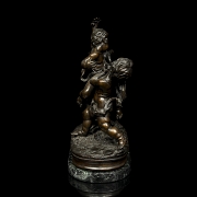Manufactura Algora, escultura de bronce 