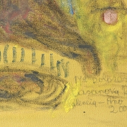 Mª Dolores Casanova Teruel (1928-2007)  “Jesus in the manger,” 2000