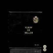 银质邮票册《西班牙邮票史》（1850-1900）