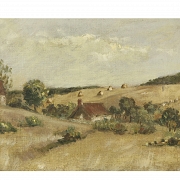 19th-20th century French school ‘Rural landscape’