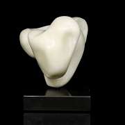 Milton Cohen, Escultura de mármol blanco, s.XX