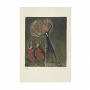 纳胡姆·古特曼（1898-1980）《指挥家》 Nahum Gutman