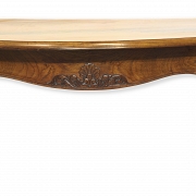 Wall console, following Chippendale models, 20th century