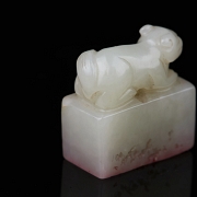 Sello de jade blanco de Hetian