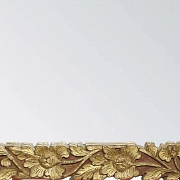 印尼雕花木镜，20世纪