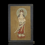 Álbum iluminado del sutra Bao Gang Jing, atr. Shi Weize, dinastía Tang