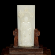 Placa de jade blanco 