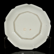 Plato de porcelana