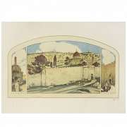 阿贝尔·普费弗曼·潘（1883–1963）《耶路撒冷风光》
