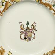 Plato de porcelana