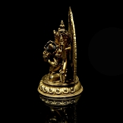 Buda de bronce dorado 