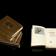 Colección de cinco volúmenes de Arsène Lupin, Maurice Leblanc