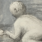 亨利·摩尔（1898–1986）《嬉戏的孩童》，约1983年 - 2