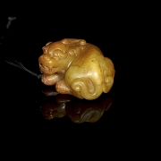 Figura de jade tallado