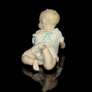 Bebé de porcelana bisqué, Alemania, pps. s.XX