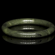 Carved jade bracelet, 20th century - 4