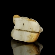 Figura de jade blanco