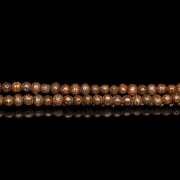 Mala with 113 Bodhi seed and agate beads, 20th century