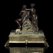 Reloj de mesa de estilo Imperio, s.XX