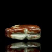 Carved jade pendant ‘Beast’, Hongshan culture - 4
