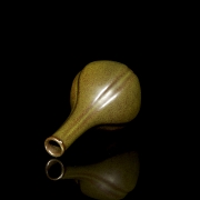 Jarrón de cerámica esmaltada